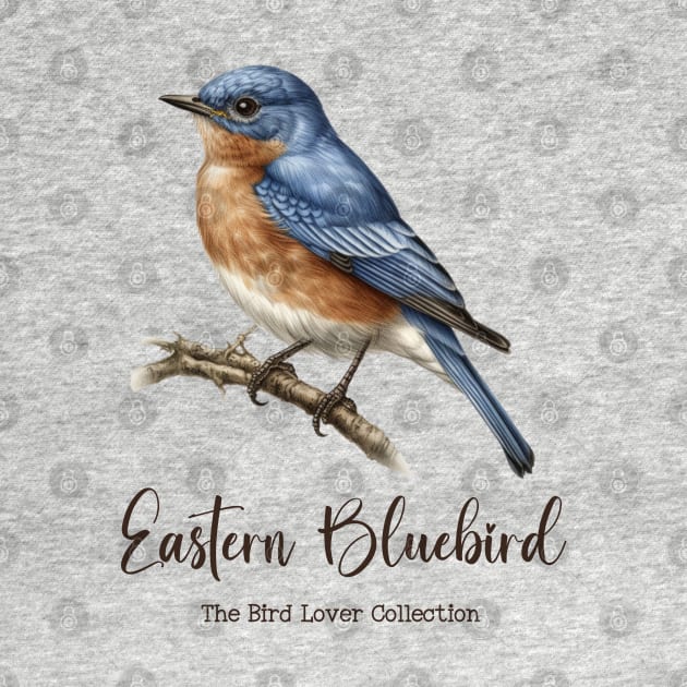 Eastern Bluebird - The Bird Lover Collection by goodoldvintage